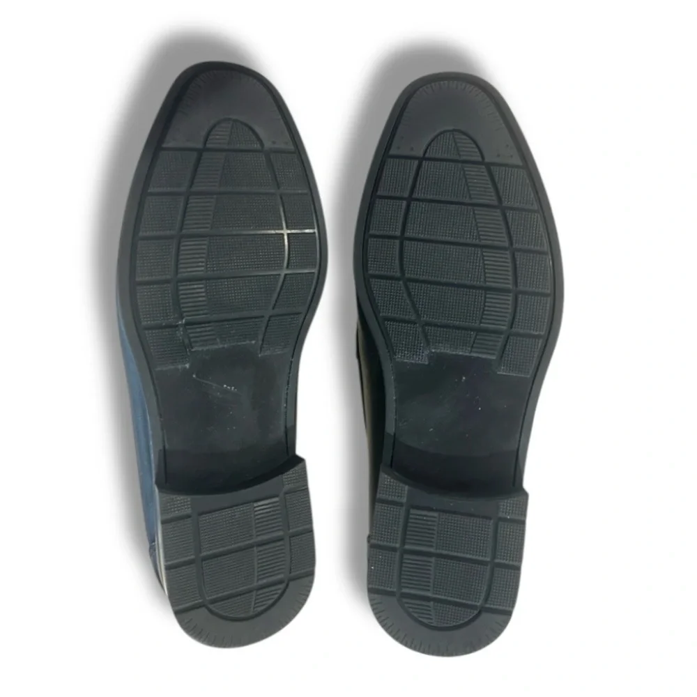 Sandro Moscoloni Sandrino Cordoba Black Leather Loafer Shoes Men’s Size 9.5 D